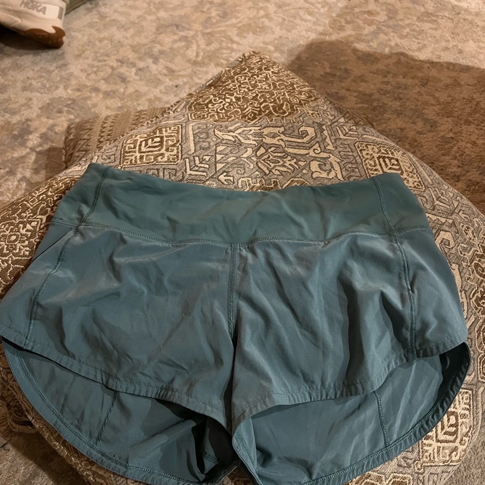 Lululemon Women's Teal Shorts